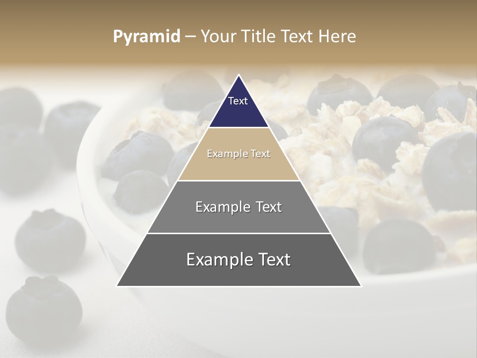 Fresh Oatmeal Breakfast PowerPoint Template
