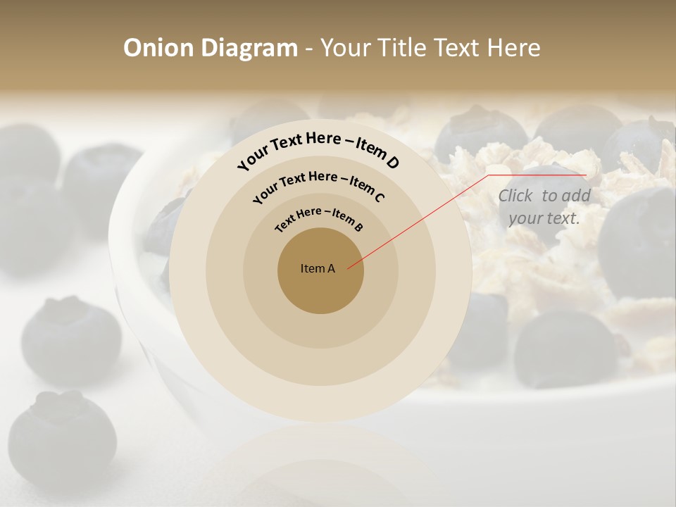 Fresh Oatmeal Breakfast PowerPoint Template