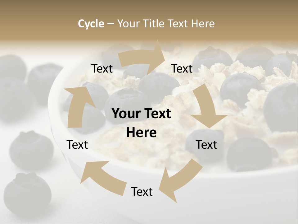 Fresh Oatmeal Breakfast PowerPoint Template