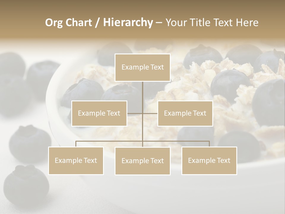 Fresh Oatmeal Breakfast PowerPoint Template