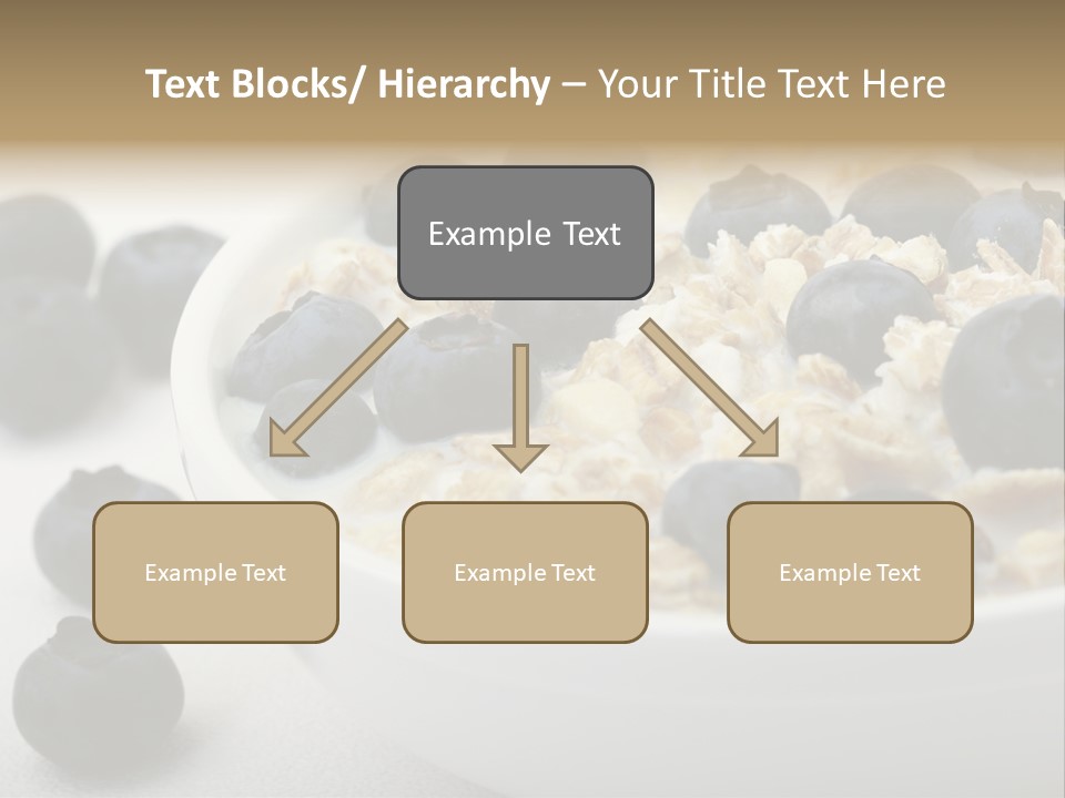 Fresh Oatmeal Breakfast PowerPoint Template