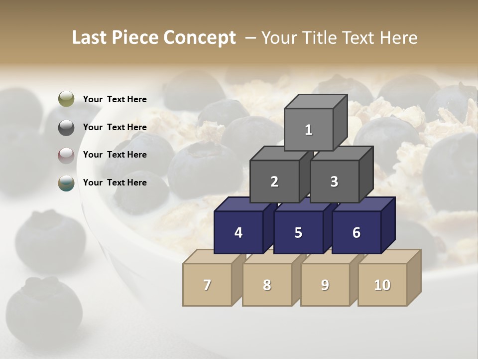 Fresh Oatmeal Breakfast PowerPoint Template