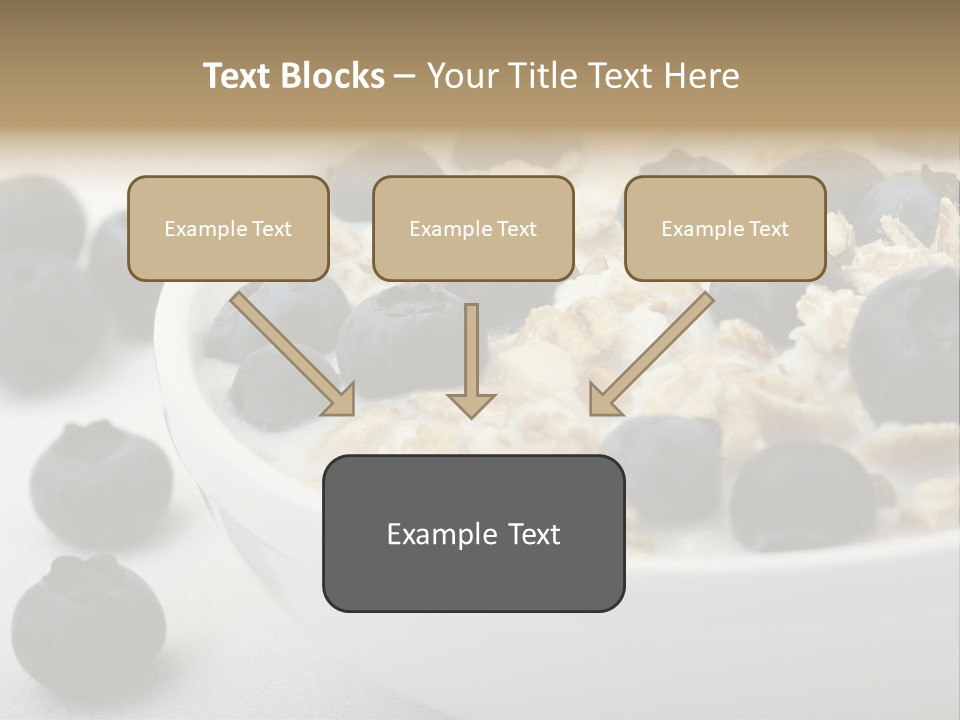 Fresh Oatmeal Breakfast PowerPoint Template