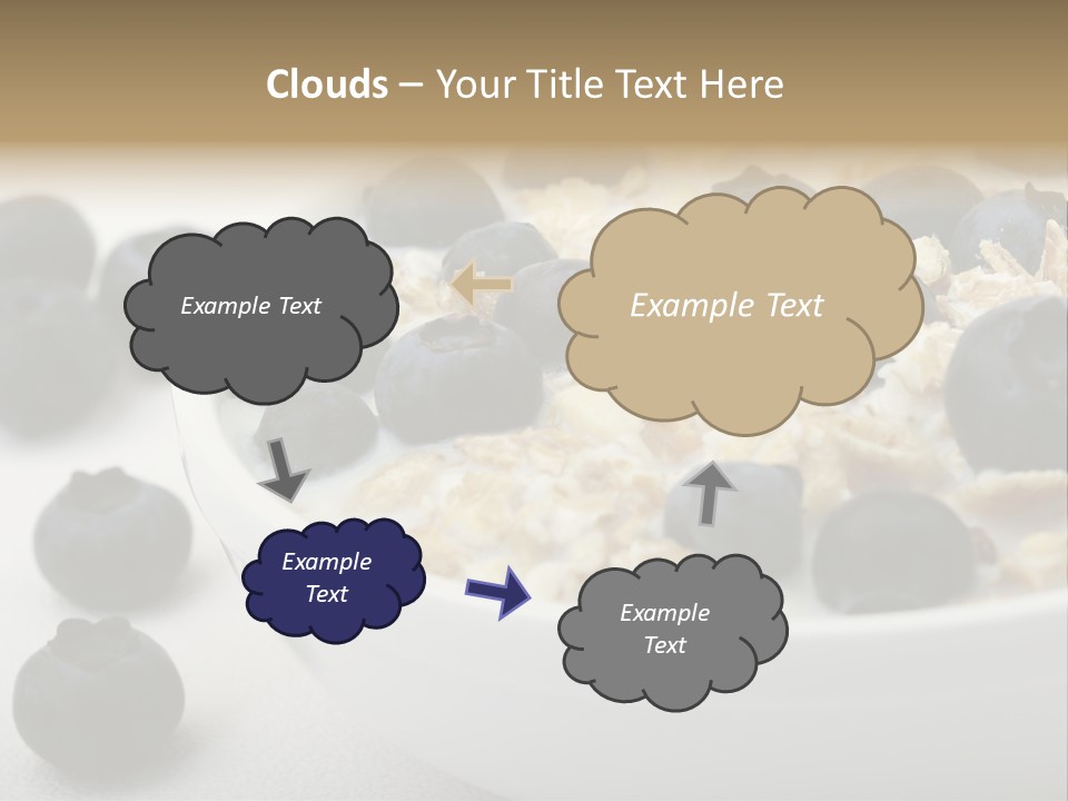 Fresh Oatmeal Breakfast PowerPoint Template