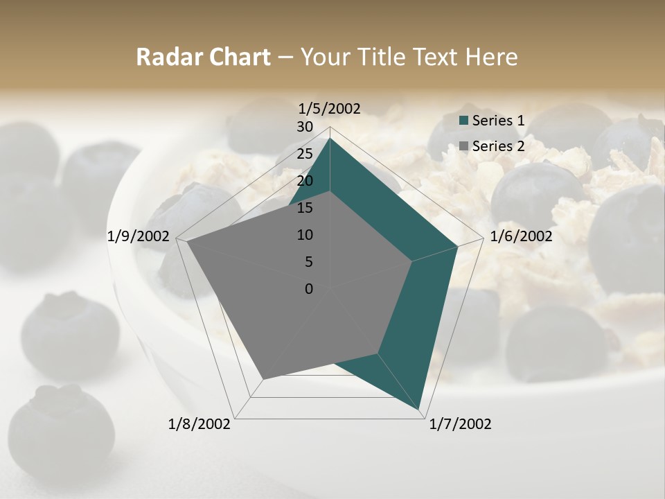Fresh Oatmeal Breakfast PowerPoint Template