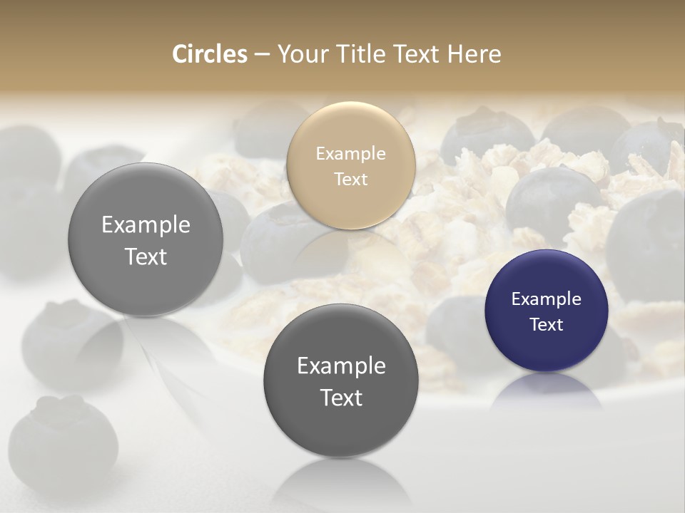 Fresh Oatmeal Breakfast PowerPoint Template