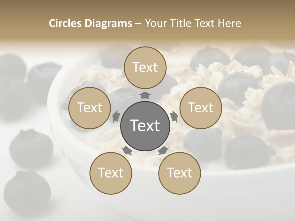 Fresh Oatmeal Breakfast PowerPoint Template