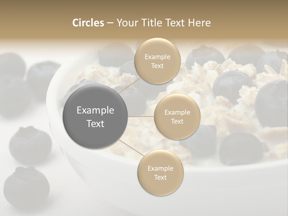 Fresh Oatmeal Breakfast PowerPoint Template