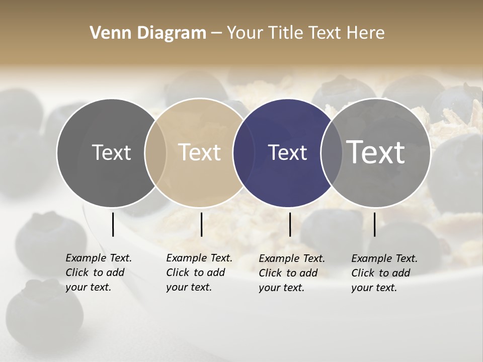 Fresh Oatmeal Breakfast PowerPoint Template