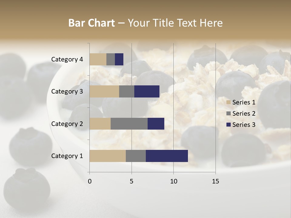Fresh Oatmeal Breakfast PowerPoint Template