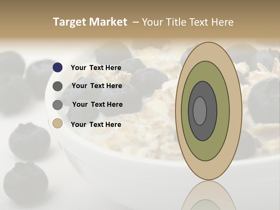 Fresh Oatmeal Breakfast PowerPoint Template