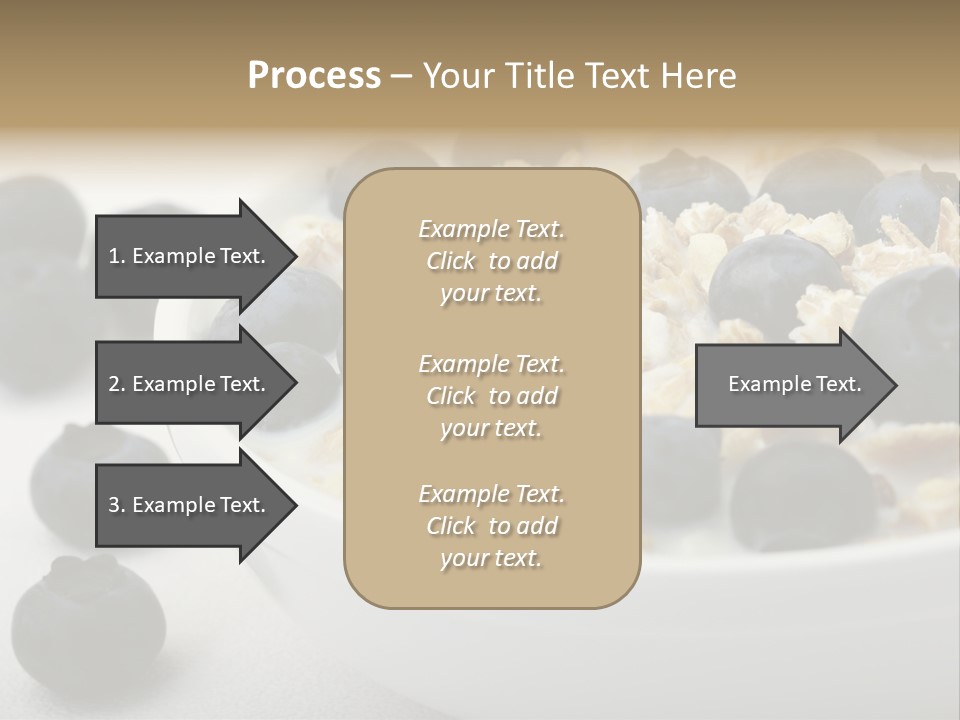 Fresh Oatmeal Breakfast PowerPoint Template