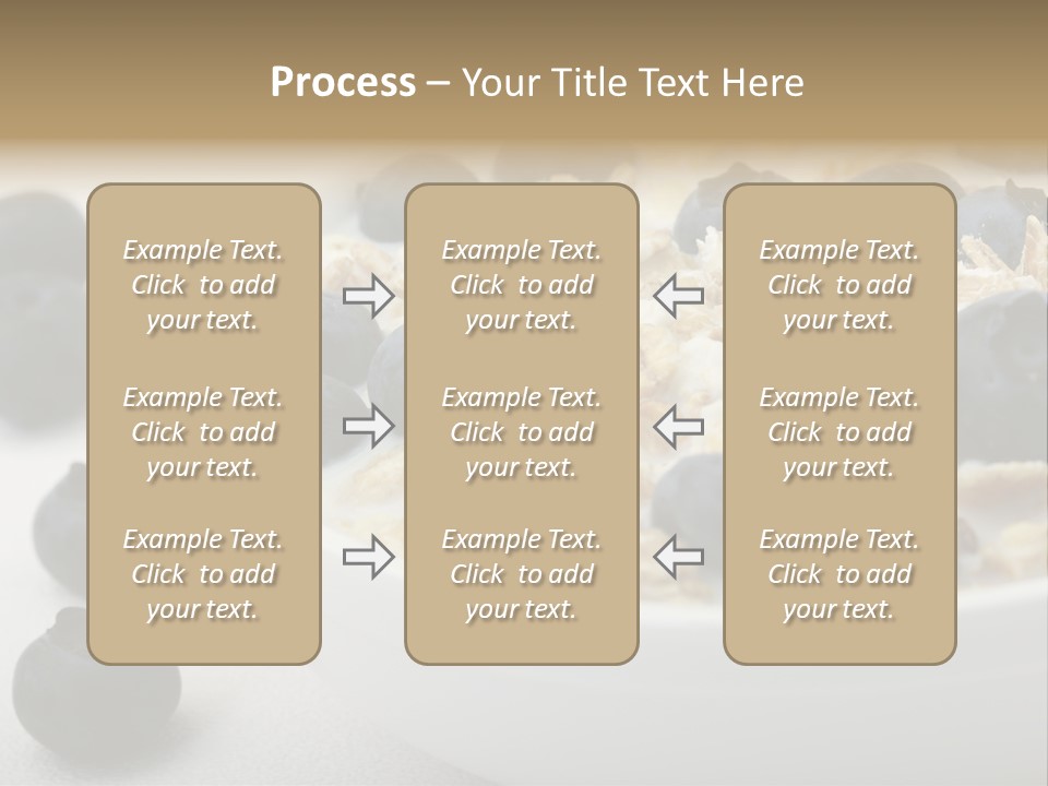 Fresh Oatmeal Breakfast PowerPoint Template