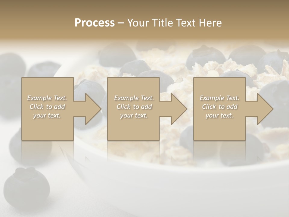 Fresh Oatmeal Breakfast PowerPoint Template