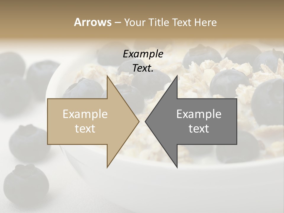 Fresh Oatmeal Breakfast PowerPoint Template