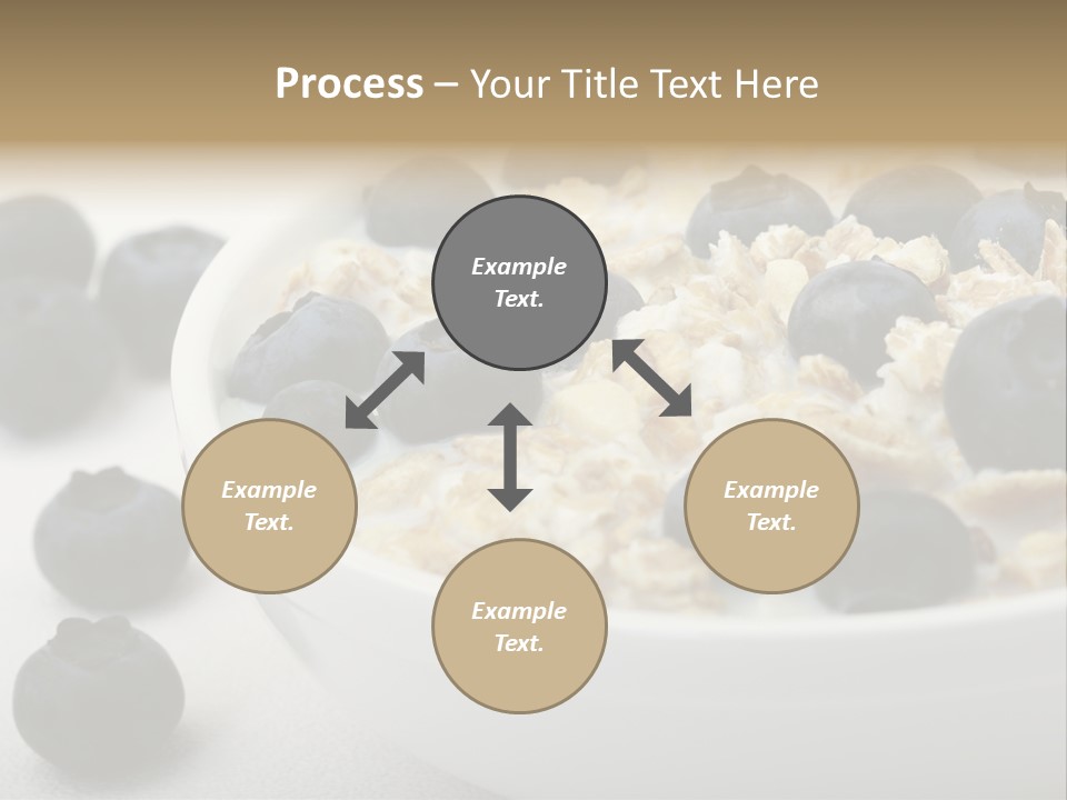 Fresh Oatmeal Breakfast PowerPoint Template