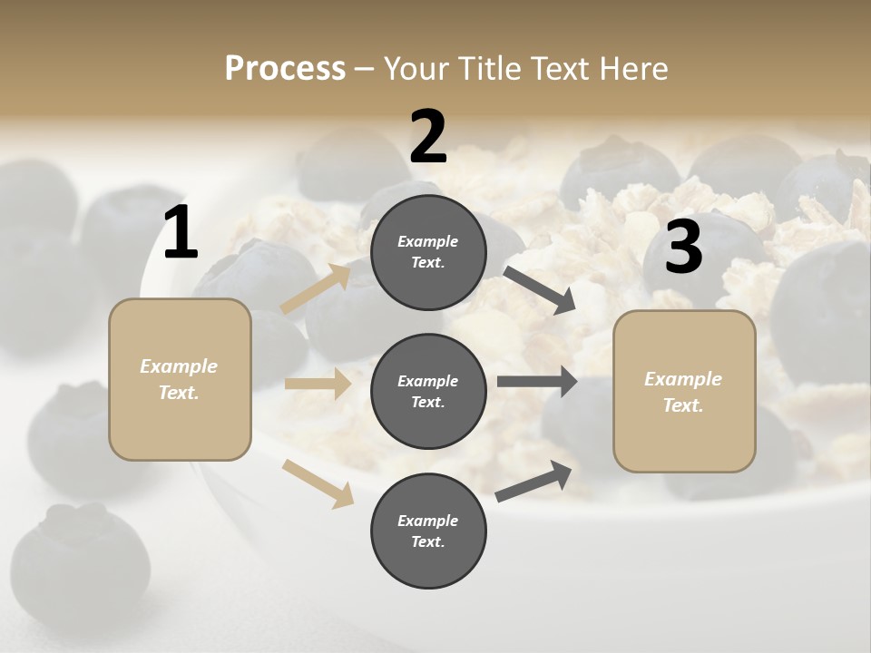 Fresh Oatmeal Breakfast PowerPoint Template