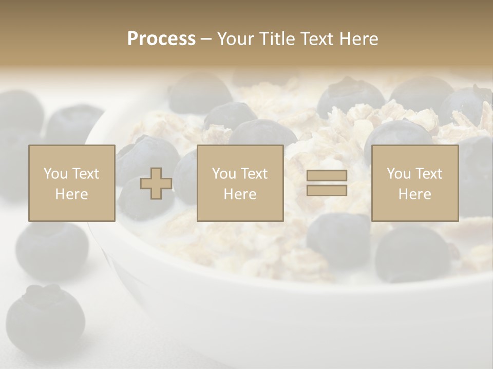 Fresh Oatmeal Breakfast PowerPoint Template