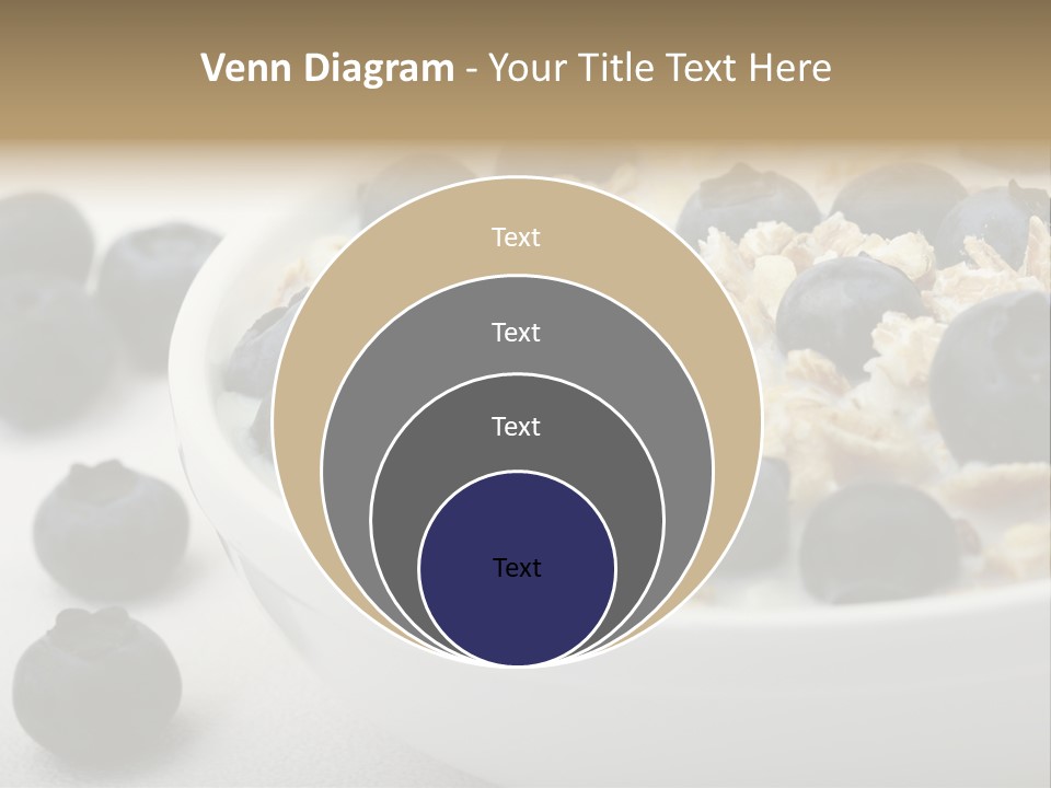 Fresh Oatmeal Breakfast PowerPoint Template