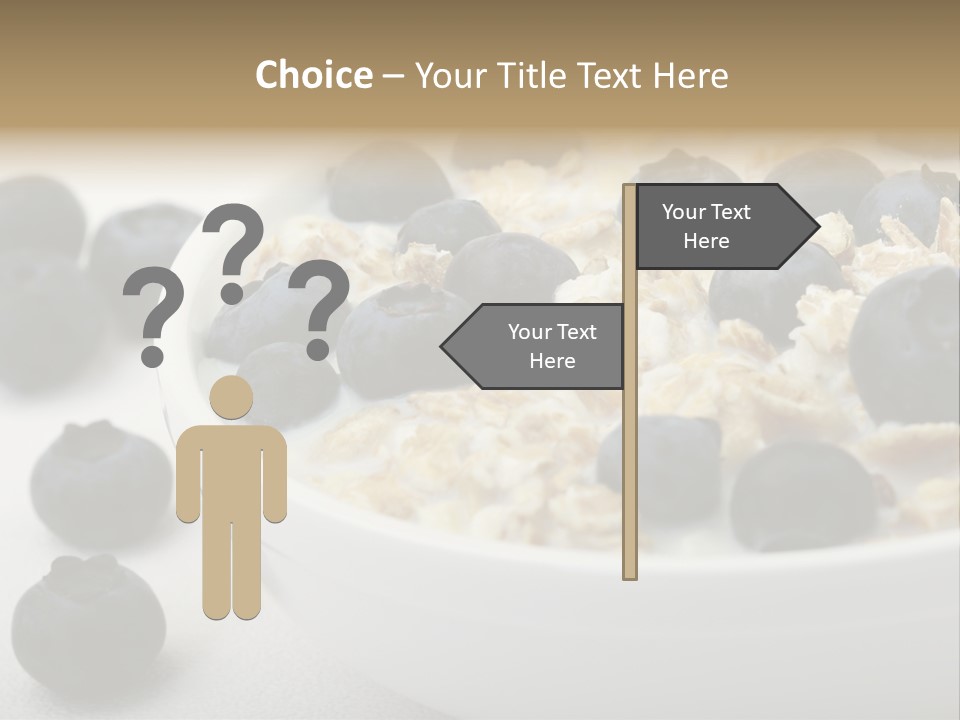 Fresh Oatmeal Breakfast PowerPoint Template