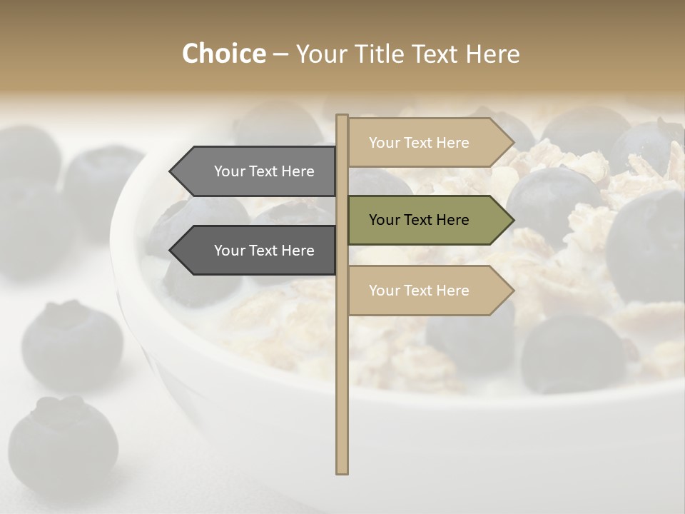 Fresh Oatmeal Breakfast PowerPoint Template