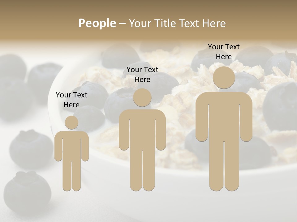 Fresh Oatmeal Breakfast PowerPoint Template