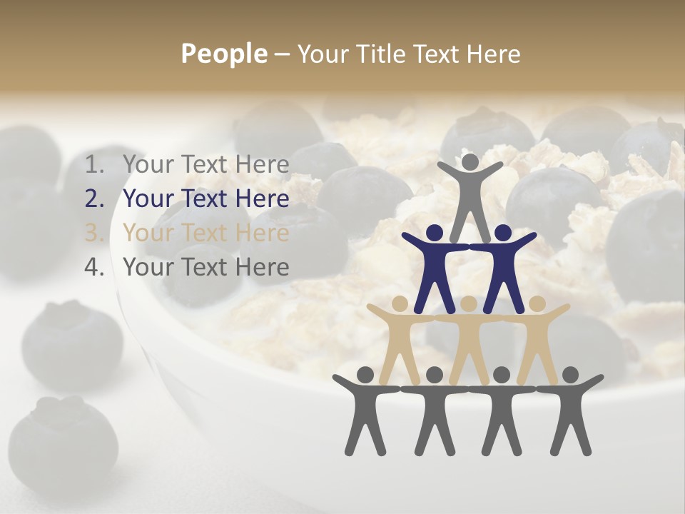 Fresh Oatmeal Breakfast PowerPoint Template