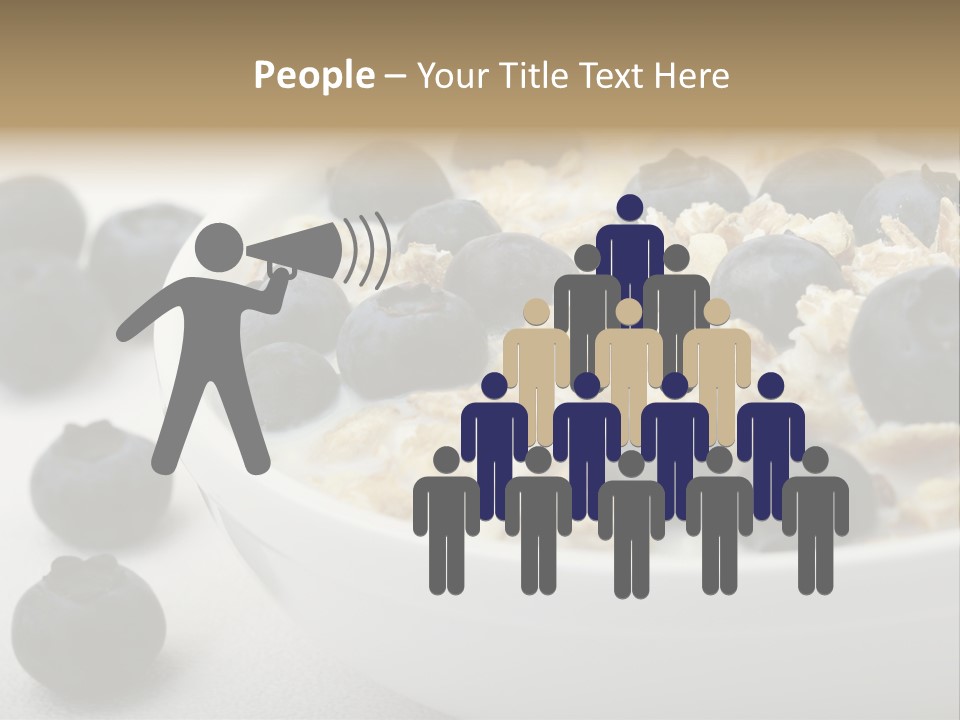 Fresh Oatmeal Breakfast PowerPoint Template