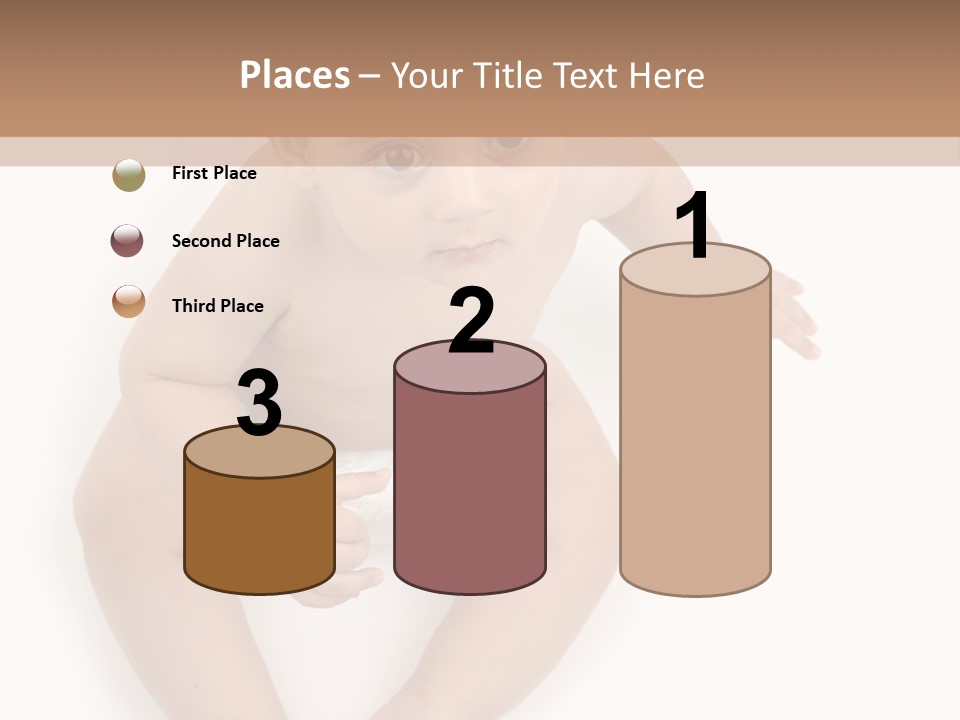 Infant Bum Chubby PowerPoint Template