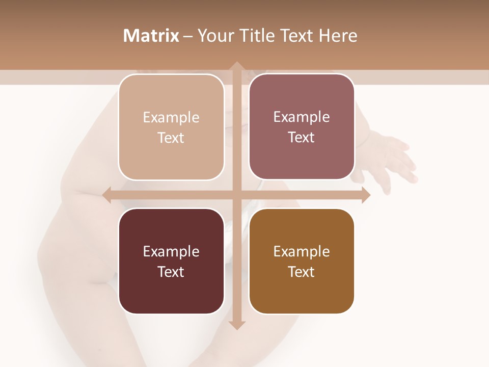 Infant Bum Chubby PowerPoint Template