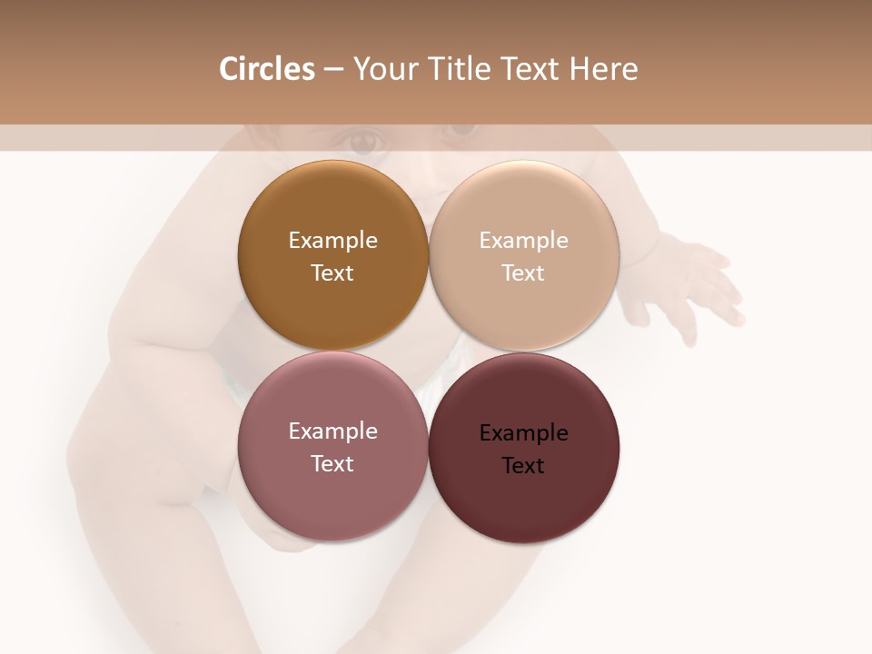 Infant Bum Chubby PowerPoint Template