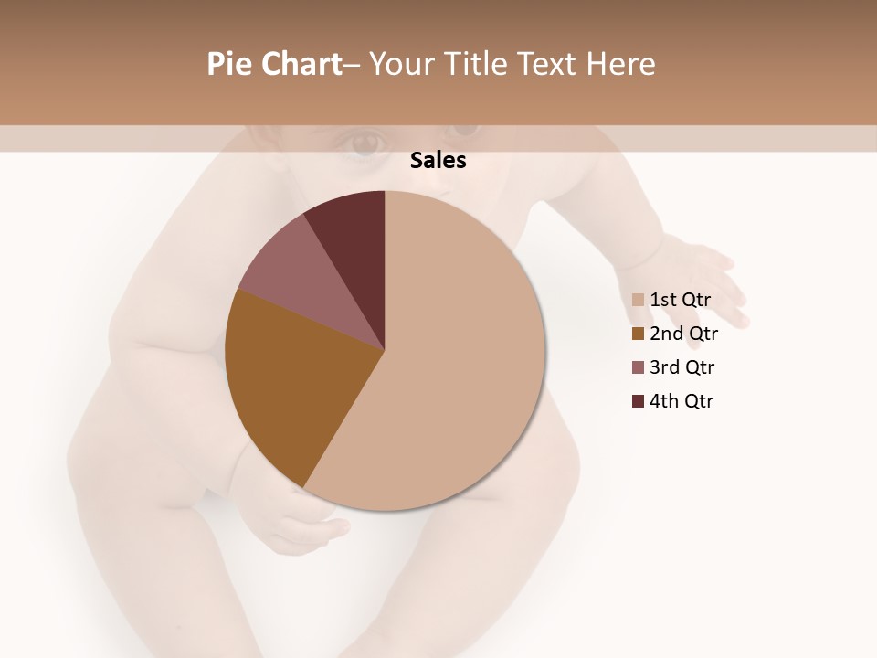 Infant Bum Chubby PowerPoint Template