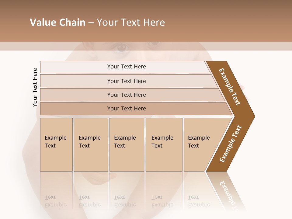 Infant Bum Chubby PowerPoint Template
