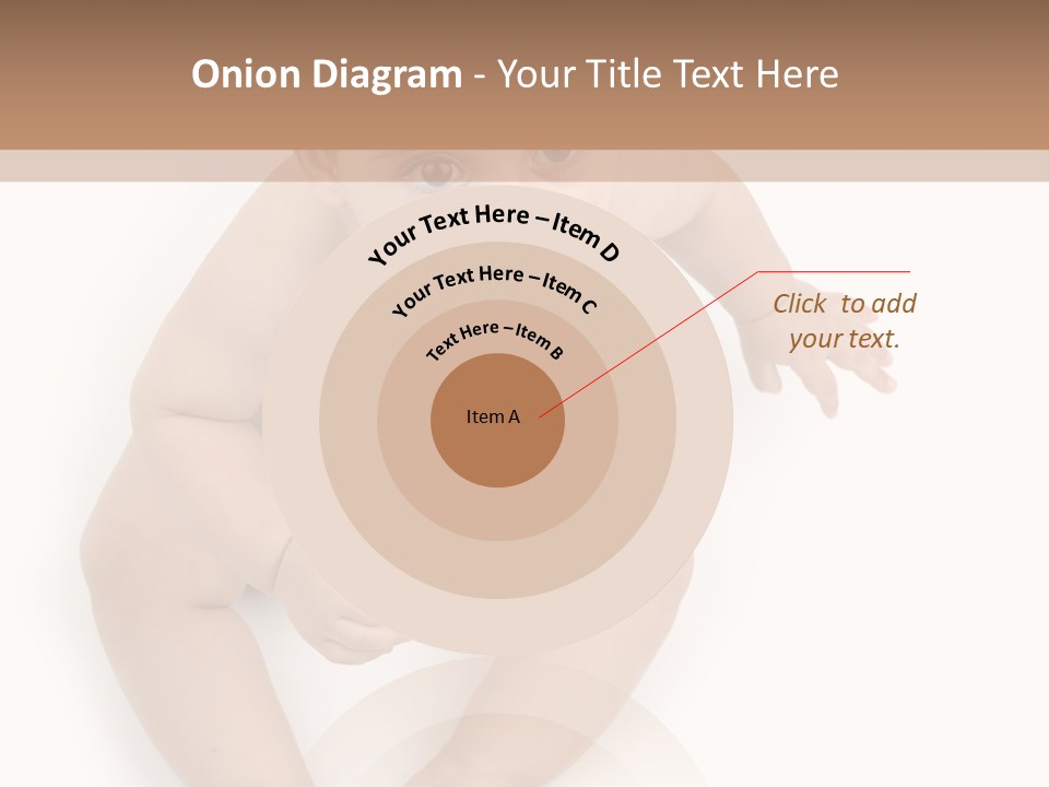 Infant Bum Chubby PowerPoint Template