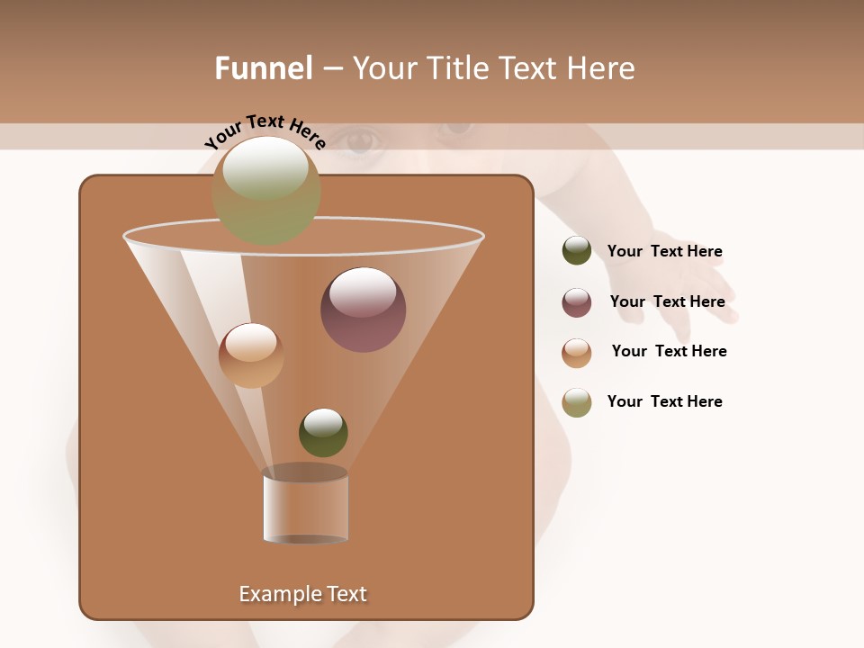 Infant Bum Chubby PowerPoint Template