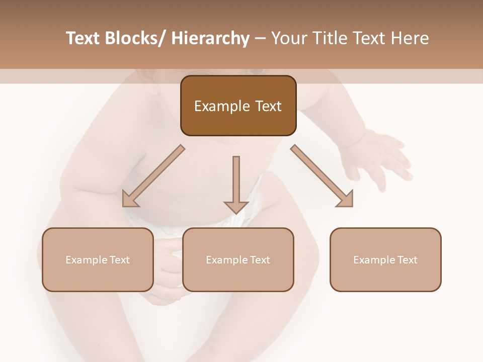 Infant Bum Chubby PowerPoint Template