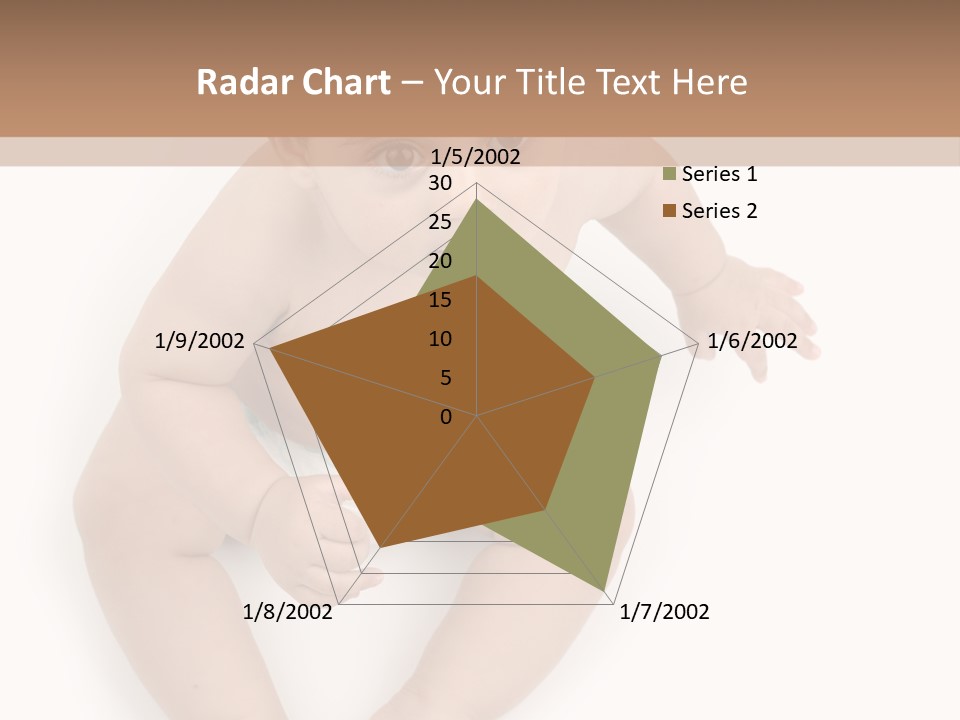 Infant Bum Chubby PowerPoint Template