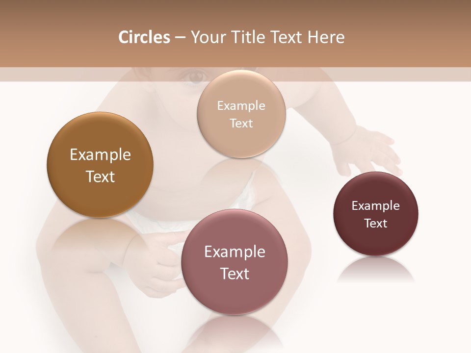 Infant Bum Chubby PowerPoint Template