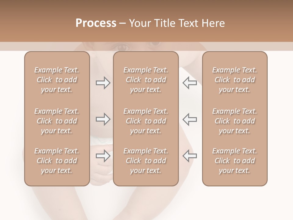 Infant Bum Chubby PowerPoint Template