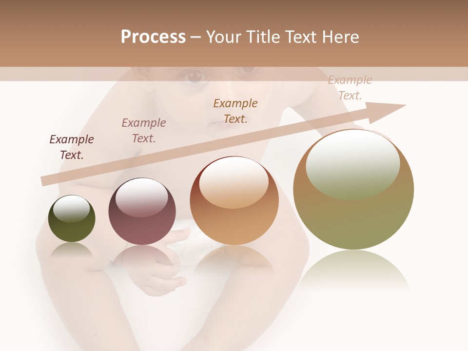 Infant Bum Chubby PowerPoint Template