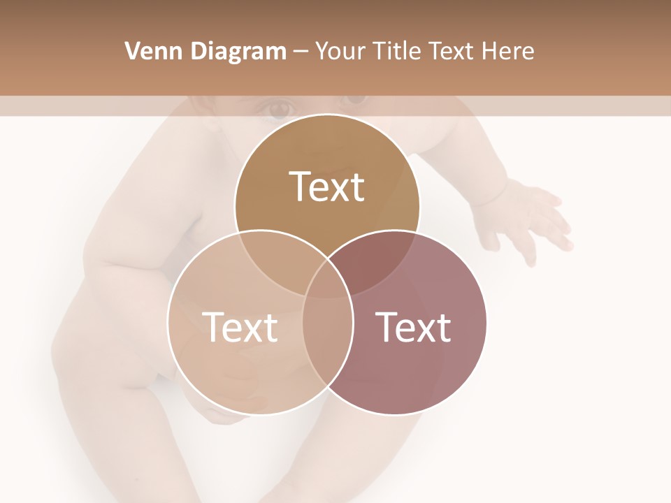 Infant Bum Chubby PowerPoint Template