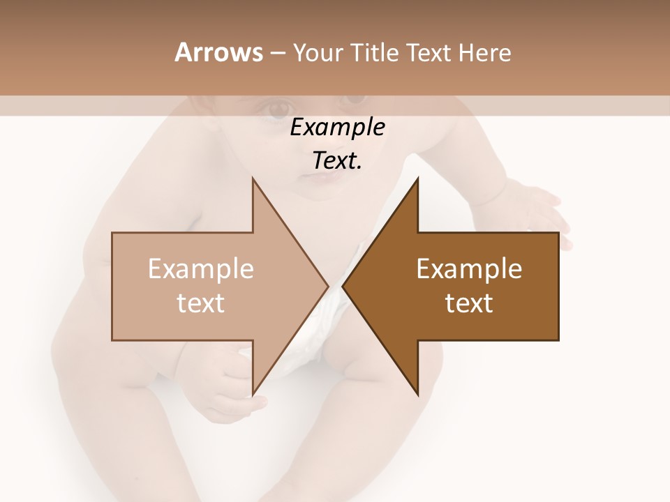 Infant Bum Chubby PowerPoint Template