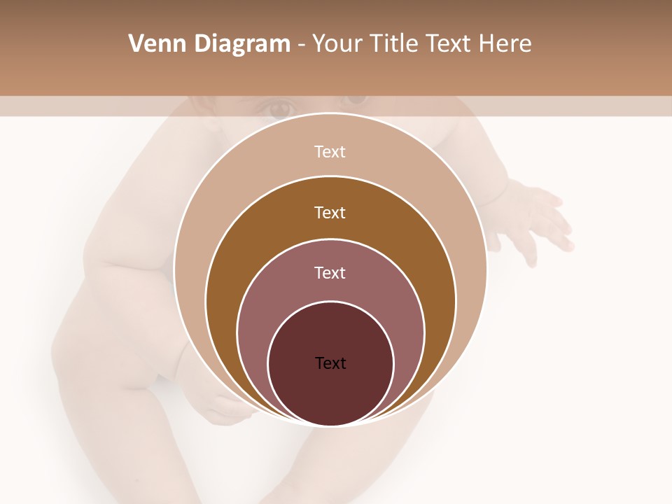 Infant Bum Chubby PowerPoint Template