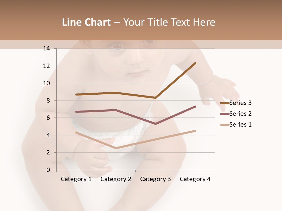 Infant Bum Chubby PowerPoint Template