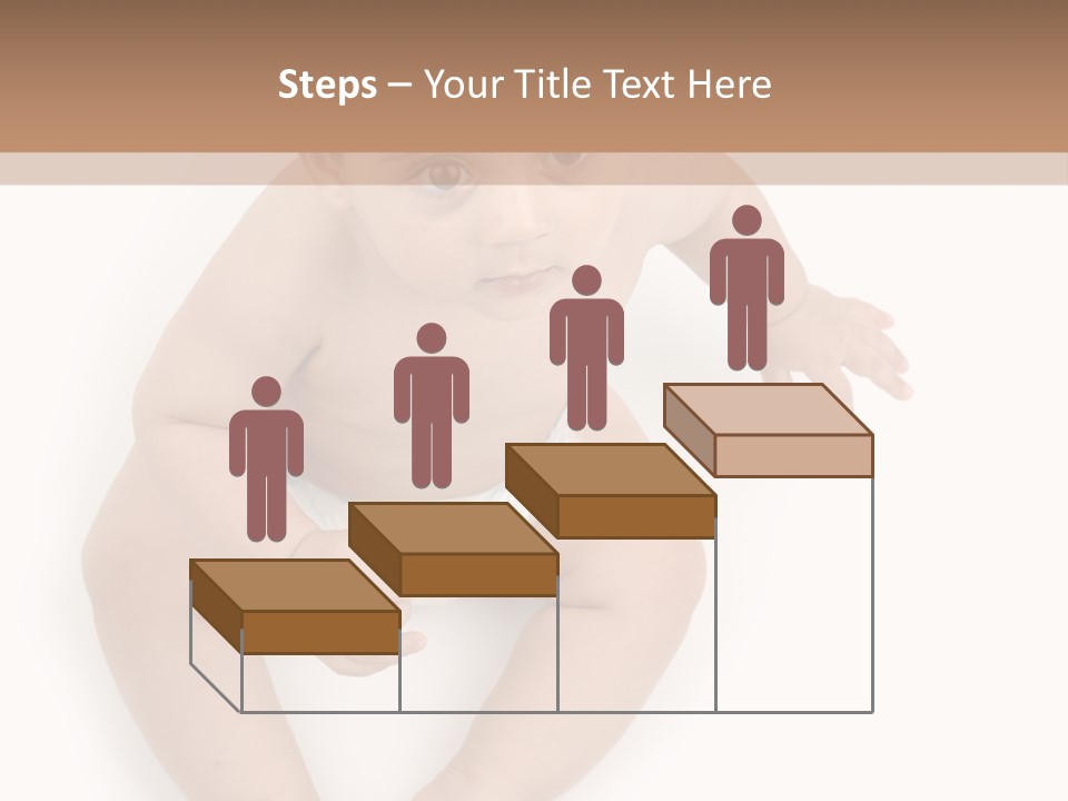 Infant Bum Chubby PowerPoint Template