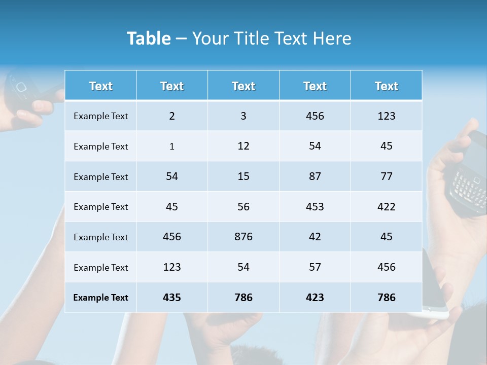 Call Freedom Vitality PowerPoint Template