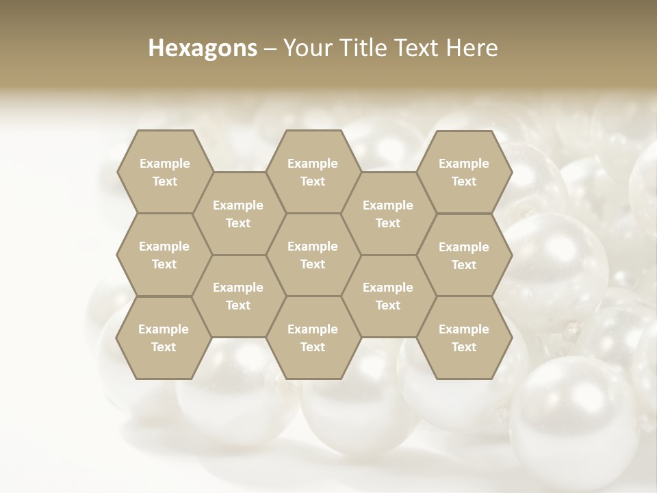 String Circular Necklace PowerPoint Template