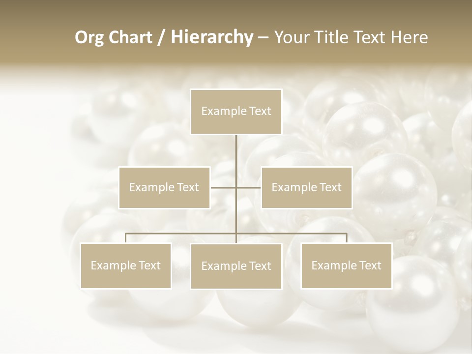 String Circular Necklace PowerPoint Template