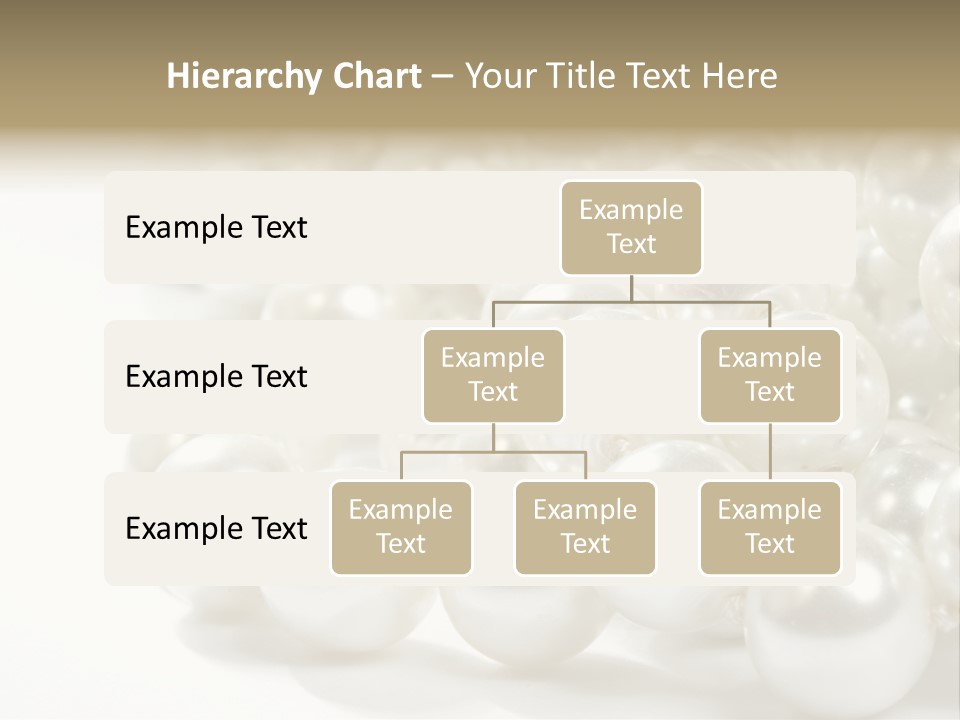 String Circular Necklace PowerPoint Template
