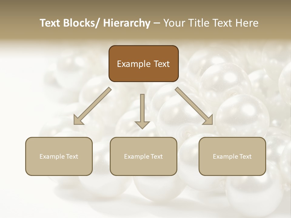 String Circular Necklace PowerPoint Template